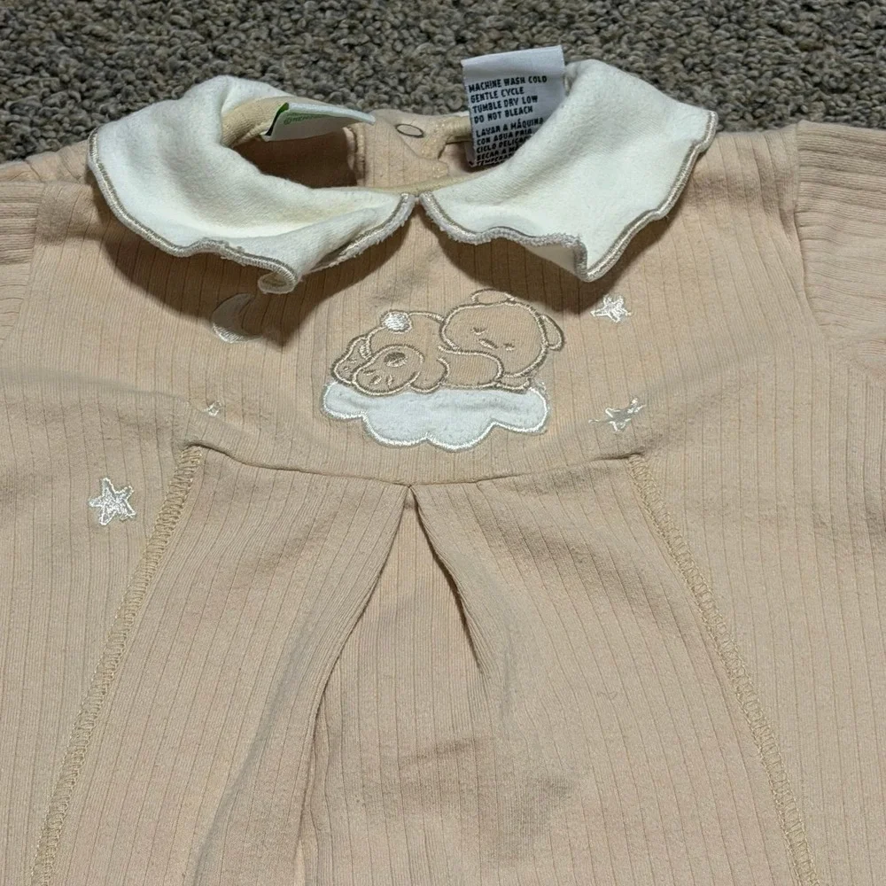 Vintage Sesame Street Baby‎ Sleeper 3-6 Months Footed One Piece Romper